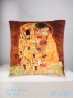 Gustav Klimt: The Kiss Design Cushion Cover and Filler (double sided)